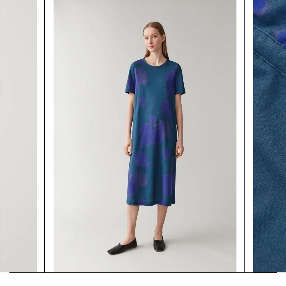 COS Organic Cotton T Shirt Dress